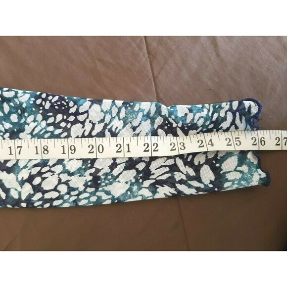 Allison britney Womens Dress Sz Large Coastal Artsy Nautical Beach Modern Casual - Picture 7 of 13